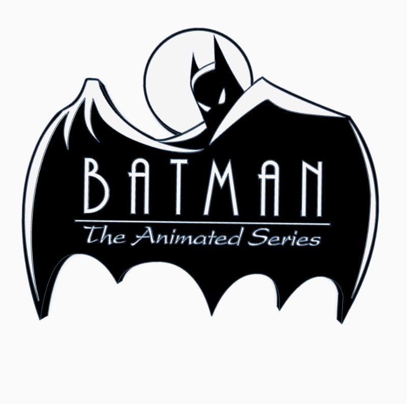 Batman animated series logo