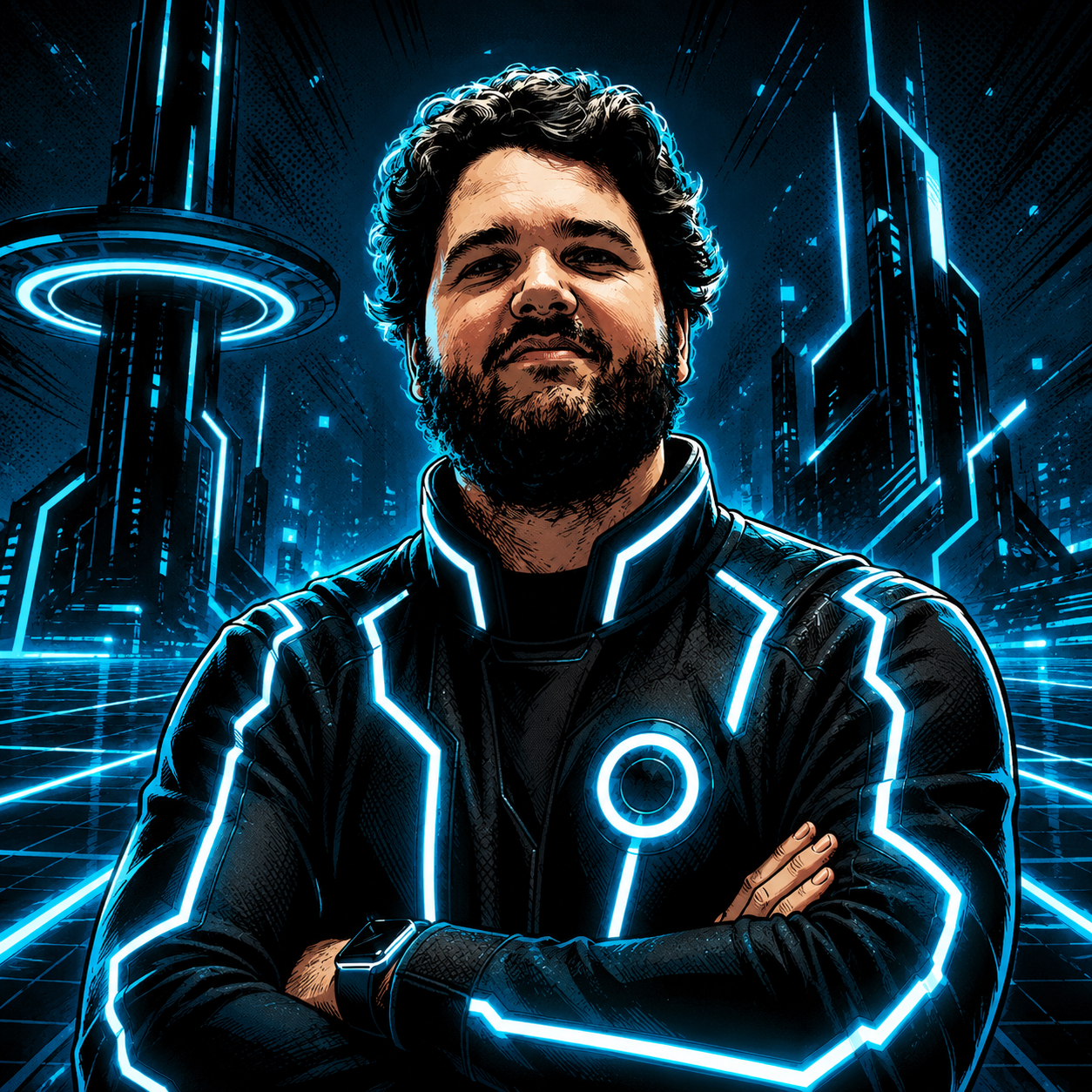 Benjamin Auzanneau, version Tron — lancer le jeu